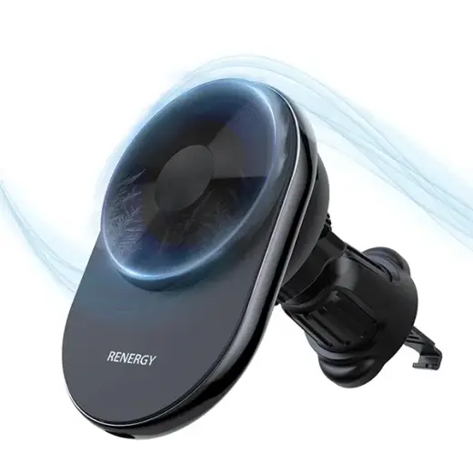 Araree uchwyt indukcyjny Renergy AM15V do kratki czarny|black MagSafe AR60-01798A Foto 2