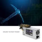 Qoltec POWER SUPPLY 1850W PCI-E| 80 Plus Platinum | Data mining — Foto 8