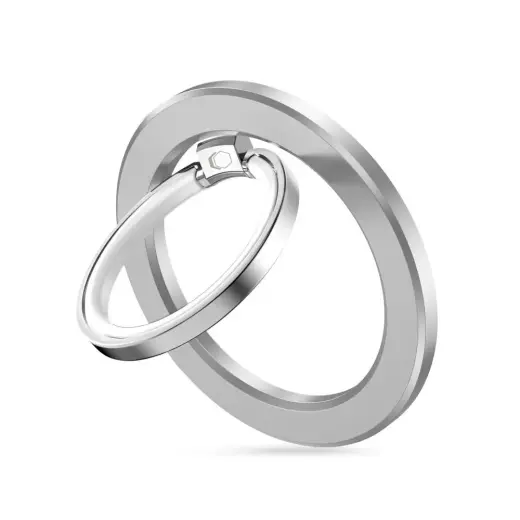 Tech-Protect MMR300 magnetic holder | ring with MagSafe - silver Фото num