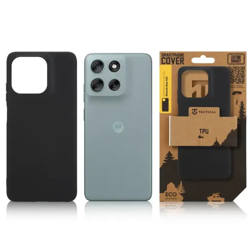 Tactical TPU Cover for Motorola Moto G56 Black Foto 2