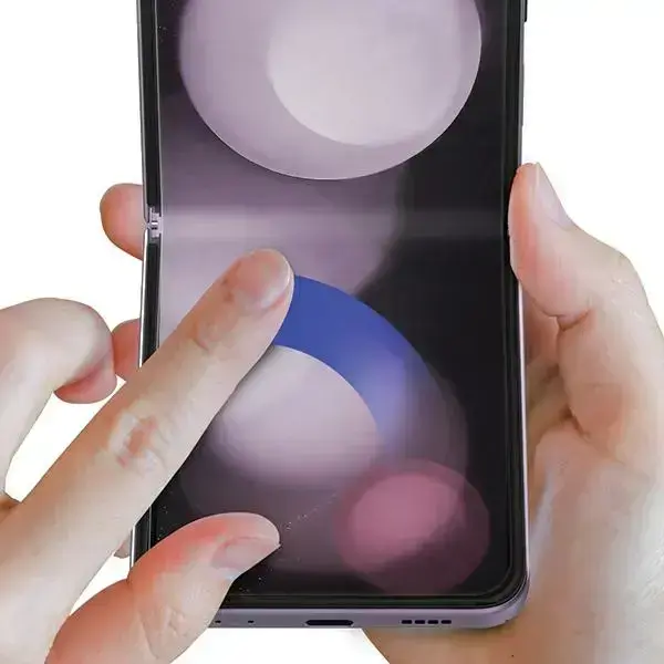 Araree Pure Diamond Film Sam Z Flip5 F731 Antimicrobial Protective Film 2pcs AR30-01771A Foto 9