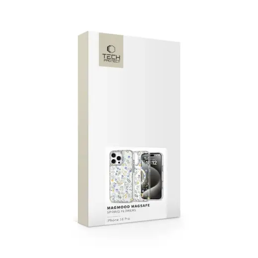 TECH-PROTECT MAGMOOD MAGSAFE IPHONE 16 PRO SPRING FLOWERS Photo