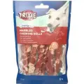 Gardums suņiem : Trixie Denta Fun Marbled Beef Chewing Rolls, 12 cm, 6gab|70 g Foto 1
