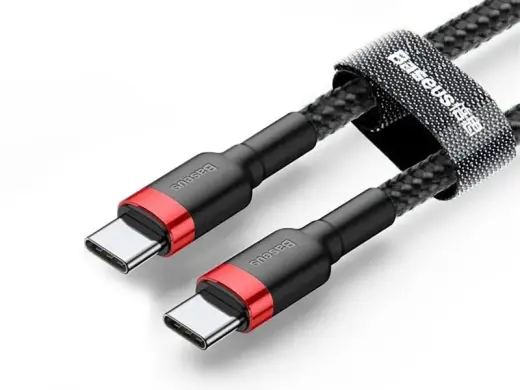 Baseus Cafule провод для передачи данных и зарядки | USB-C | 60W | 2m | черный, красный Фото num