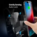 Rock Magnetic gravity car holder EDZ-03 induction to air vent black Photo