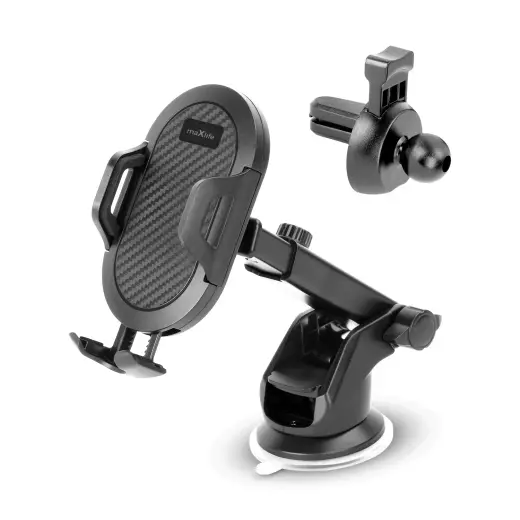 Maxlife universal car holder for windshield and air vent MXCH-17 black