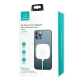 USAMS Ład. indukcyjna US-CD159 magnetic W1 15W Extra-thin iPhone 12 series biały|white CD159DZ02 Фото num