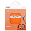UNIQ case Nexo AirPods 4 + Ear Hooks Silicone volt orange Foto 8