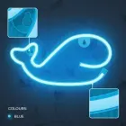 Neon LED Light WHALE blue Bat + USB FLNE19 Forever Light Foto 6