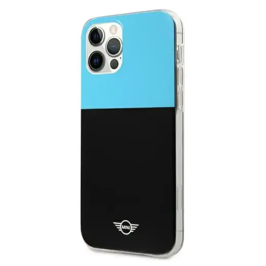 Mini MIHCP12LPCUCBLB iPhone 12 Pro Max 6,7" niebieski|blue hard case Color Block Photo