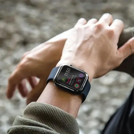 UNIQ etui Garde Apple Watch Series 4|5|6|SE 40mm. szary|smoked grey Фото num
