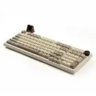 Mechanical keyboard Epomaker RT100 ANSI Wisteria Linear Switch white — Foto 3