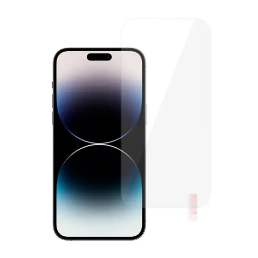 Ekrāna aizsargstikls telefonam iPhone 16 Pro Max oranžs Foto 2