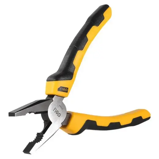 Combination pliers 8" Deli Tools EDL2008 (yellow) Foto 2