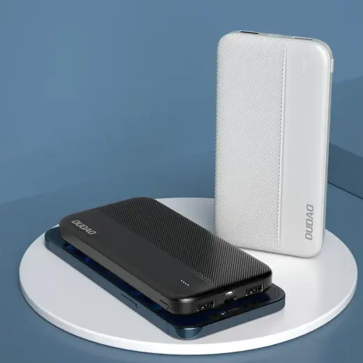 Dudao K4S Ārējais akumulators (powerbank) 2x USB Type A 10000mAh 5V 2A balts Foto 5