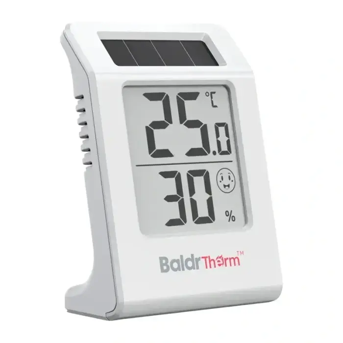BALDRTHERM E0587TH Solar-Powered Thermohygrometer