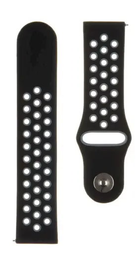 Tactical 267 Double Silicone Band 22mm Black|Grey Фото num