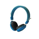 Wire headphones Jack 3,5 mm Art AP-60B blue Foto 1