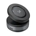 Wozinsky WUSQ-01 Car Holder with Qi Charger Compatible with MagSafe - Black Foto 2
