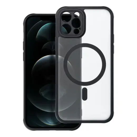 FULL MATTE MAG COVER phone case with MagSafe support for iPhone 12 Pro black