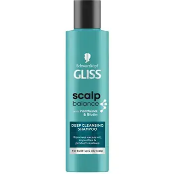 Schwarzkopf Professional Gliss Kur Deep Cleansing Shampoo - Hloubkově čisticí šampon 200ml