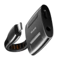 Lightning to Lightning + AUX 3.5mm mini jack adapter, Mcdodo CA-6340 (black) Фото num
