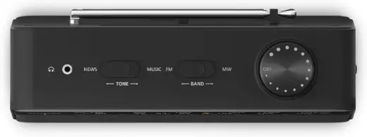 PHILIPS portatīvais radio, melns Foto 3