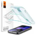 SPIGEN GLAS.TR "EZ FIT" RŪDĪTS STIKLS 2 GAB GOOGLE PIXEL 9 | 9 PRO CAURSPĪDĪGS Foto 1