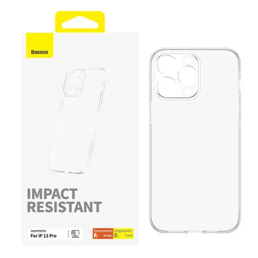 Phone Case for iP 13 PRO Baseus OS-Lucent Series (Clear) Foto 2