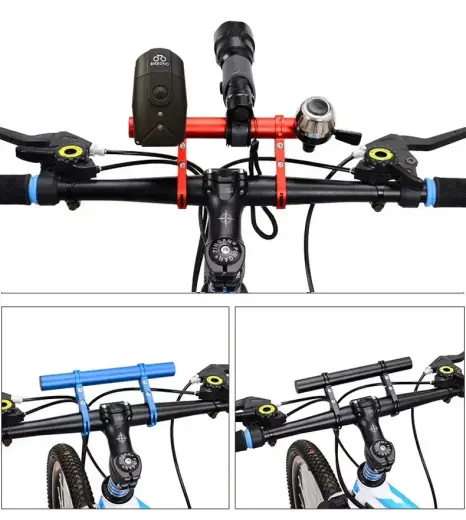 Bike holder handlebar extension blue Foto 4