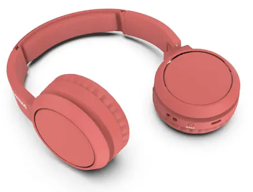 PHILIPS austiņas On-Ear ar Bluetooth, sarkanas Foto 3