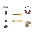UGREEN 20503 Adapter 6.5 mm jack to 3.5 mm mini jack (golden) Photo