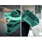 LEIFHEIT Ведро для чистки полов Profi XL Press на роликах  Фото num