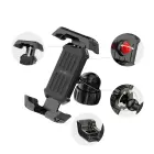 TECH-PROTECT V6 UNIVERSAL BIKE & MOTORCYCLE MOUNT BLACK — Фото 5