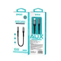 BWOO Adapter AUX 3.5mm - Lightning Black BZ48 Photo