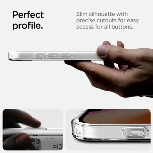 Spigen Ultra Hybrid чехол для телефона для iPhone SE 4 (2025) Neo One прозрачный с MagSafe Фото num