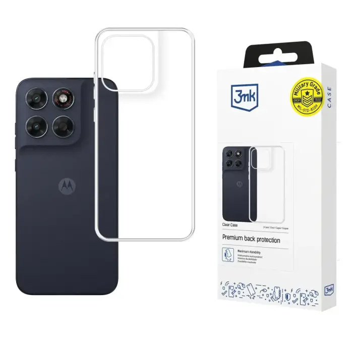 Motorola Moto G87 - 3mk Clear Case