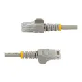 StarTech.com 50cm CAT6 Ethernet Cable - Grey Snagless Gigabit CAT 6 Wire - 100W PoE RJ45 UTP 650MHz Category 6 Network Patch Cord UL|TIA (N6PATC50CMGR) - patch cable - 50 cm - gray Фото num