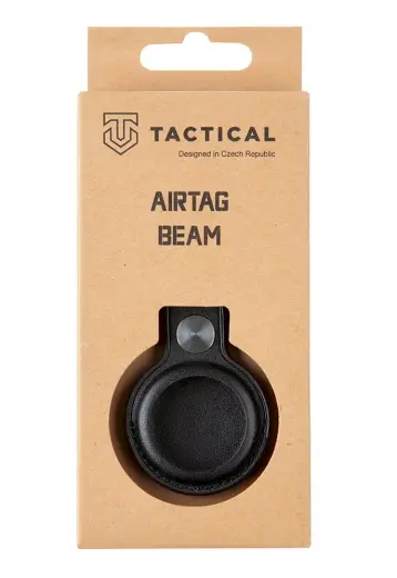 Tactical Airtag Beam Leather Black Фото num