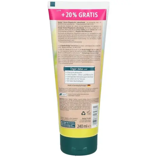 Kneipp Joy of Shower Gel Life 240 Ml Foto 2