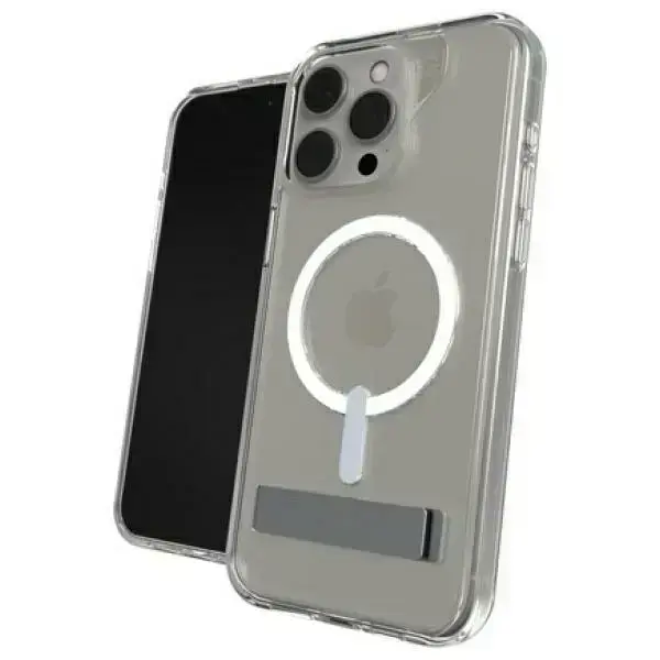 Etui ZAGG Crystal Palace Snap Kickstand  MagSafe do iPhone 15 Pro Max przezroczysty/clear Foto 2