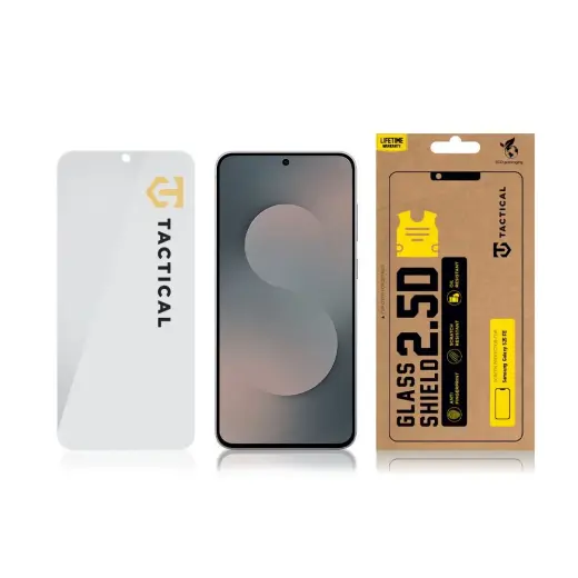 Tactical Glass Shield 2.5D for Samsung Galaxy S25 FE Clear Foto 2