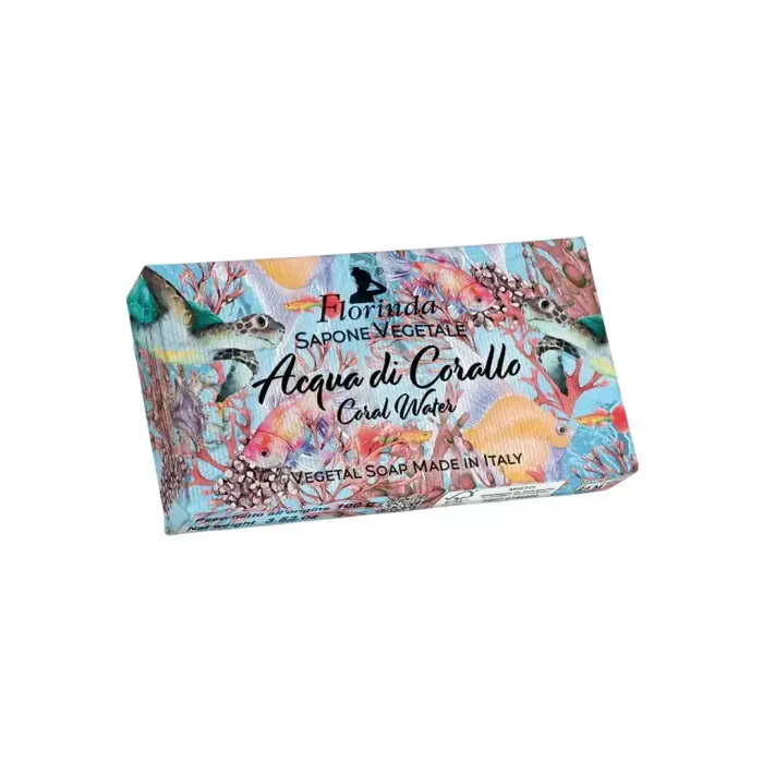 Florinda, Coral Water, Hydrating, Scented Soap Bar , Body, 100 g