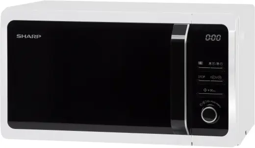 SHARP mikroviļņu krāsns, 20l, 800W balta Foto 2
