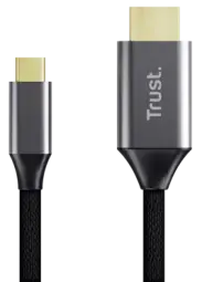 Video kabelis Trust Calyx USB-C Male - HDMI Male 2m Ultra HD 4K Foto 1