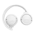 JBL Tune 520BT wireless on-ear Bluetooth 5.3 headphones - white Foto 7
