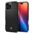 Spigen Enzo Aramid чехол с поддержкой MagSafe для телефона iPhone 16 Pro Max чёрный коричневый — Фото 1