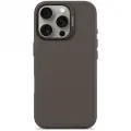 Decoded AntiMicrobial Silicone Stacks Backcover with MagSafe for iPhone 16 Pro - Dark Brown Фото num