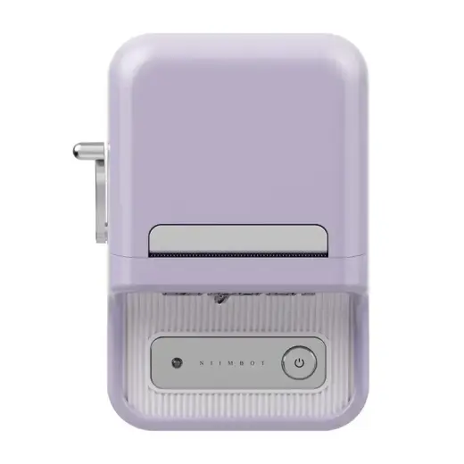 Niimbot B21 Pro Portable Label Printer (purple) Фото num