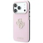 Case Guess Smooth & Big Strass Logo for iPhone 18 Pro Max / 17 Pro Max pink — Photo 2